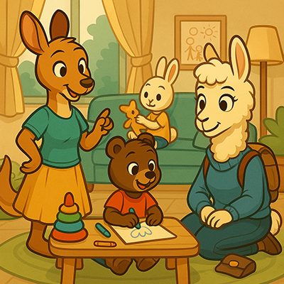 Garde d'enfants
